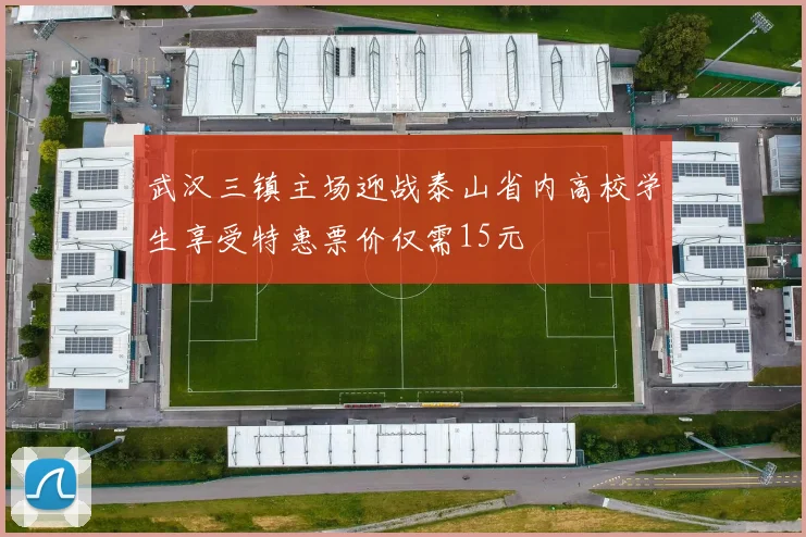 武汉三镇主场迎战泰山省内高校学生享受特惠票价仅需15元